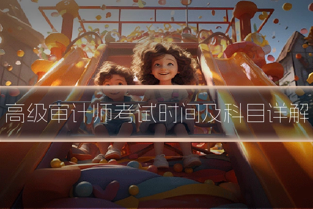 高级审计师考试时间及科目详解