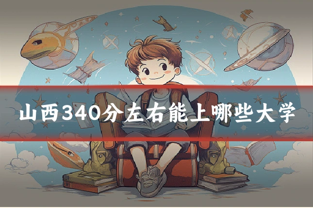 山西340分左右能上哪些大学