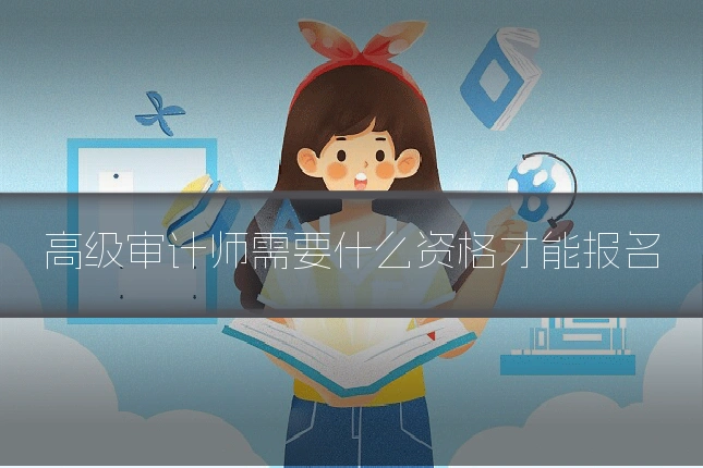 高级审计师需要什么资格才能报名