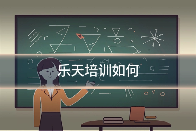 乐天培训如何