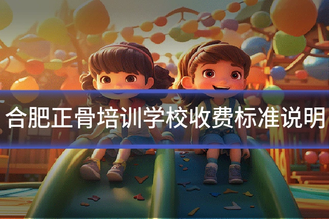 合肥正骨培训学校收费标准说明