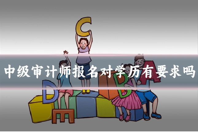 中级审计师报名对学历有要求吗