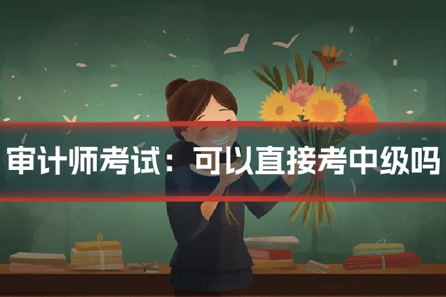审计师考试:可以直接考中级吗
