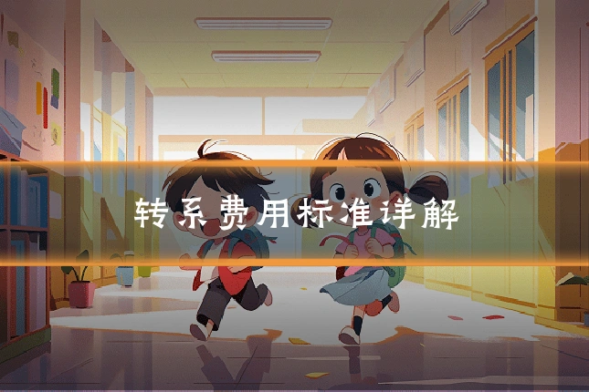 转系费用标准详解