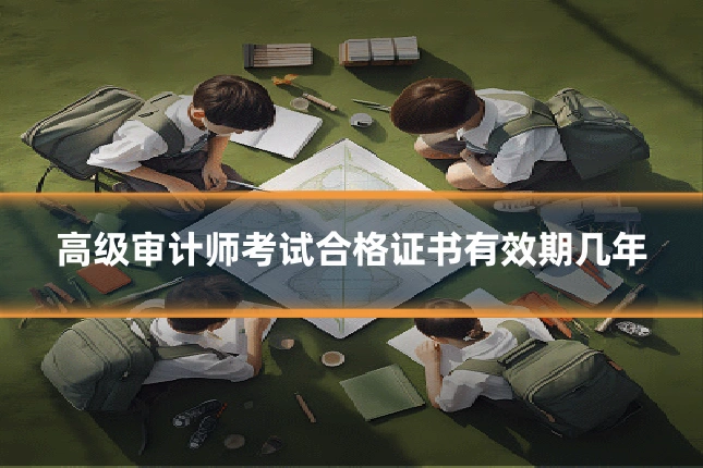 高级审计师考试合格证书有效期几年