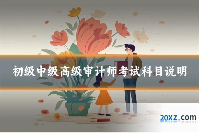 初级中级高级审计师考试科目说明