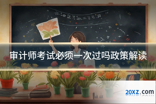 审计师考试必须一次过吗政策解读