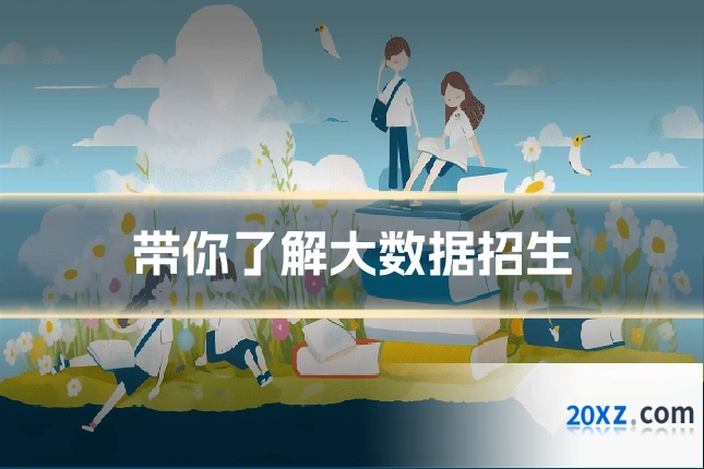 带你了解大数据招生