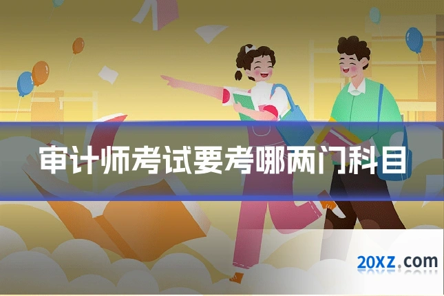 审计师考试要考哪两门科目