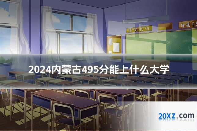 2024内蒙古495分能上什么大学