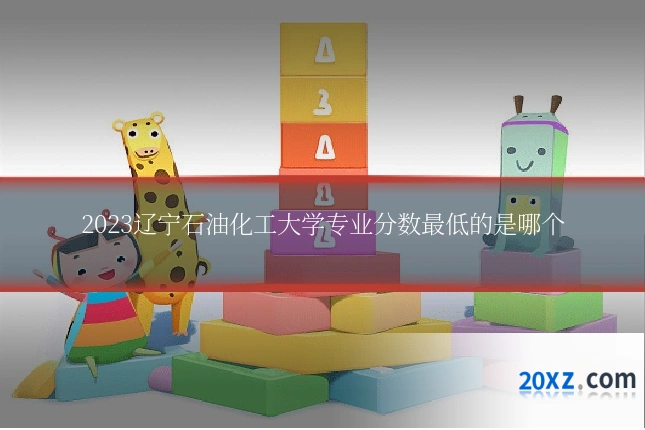2023辽宁石油化工大学专业分数最低的是哪个