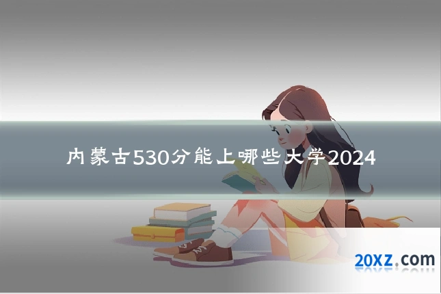 内蒙古530分能上哪些大学2024