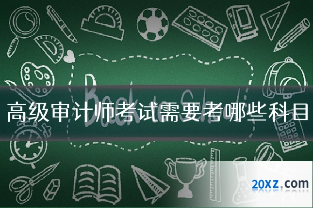 高级审计师考试需要考哪些科目