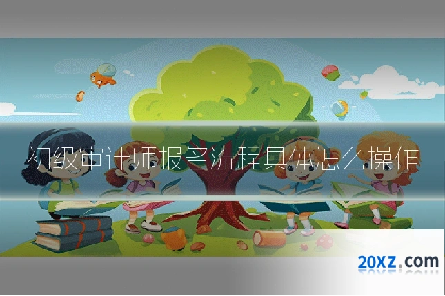 初级审计师报名流程具体怎么操作