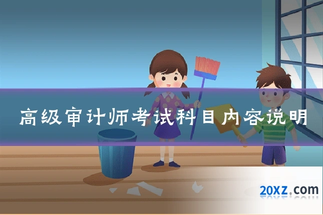 高级审计师考试科目内容说明