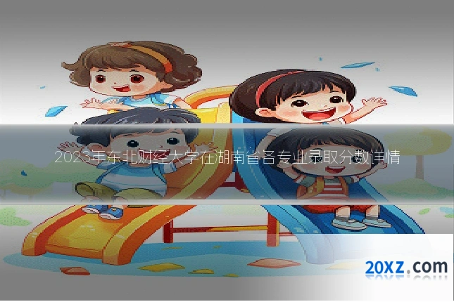 2023年东北财经大学在湖南省各专业录取分数详情
