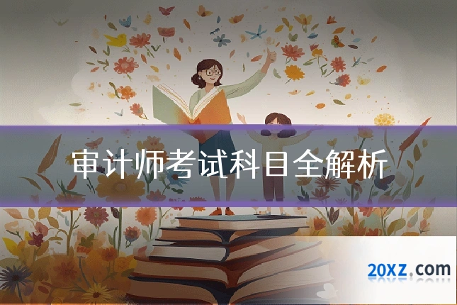 审计师考试科目全解析