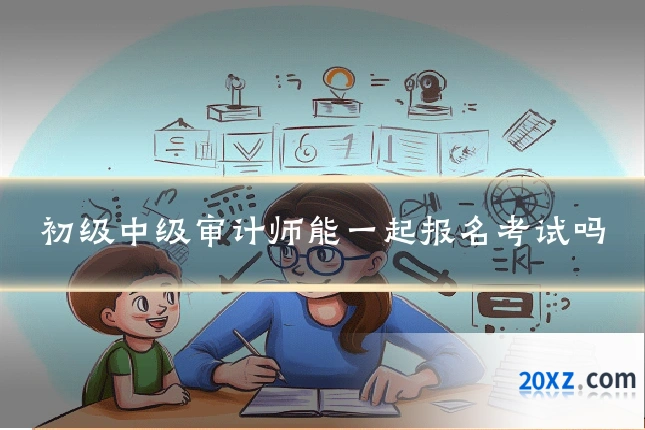 初级中级审计师能一起报名考试吗