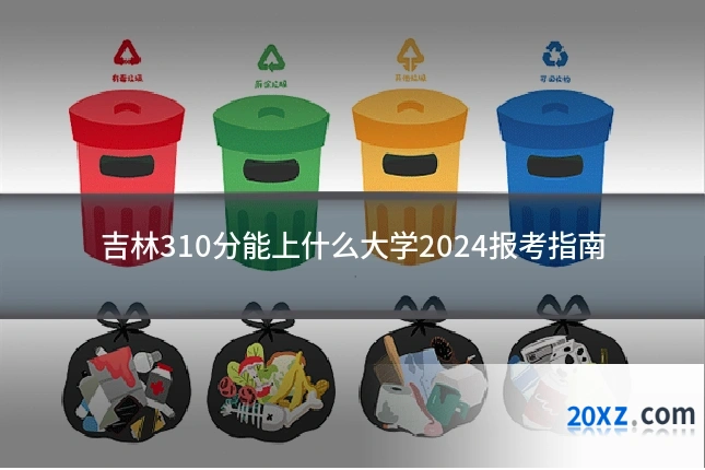 吉林310分能上什么大学2024报考指南