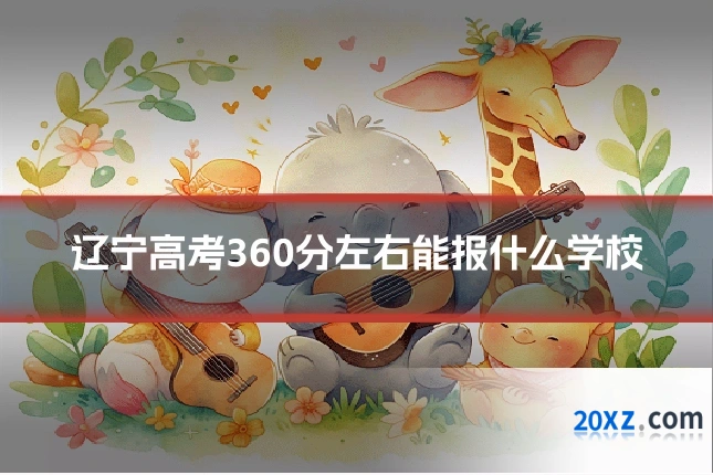 辽宁高考360分左右能报什么学校