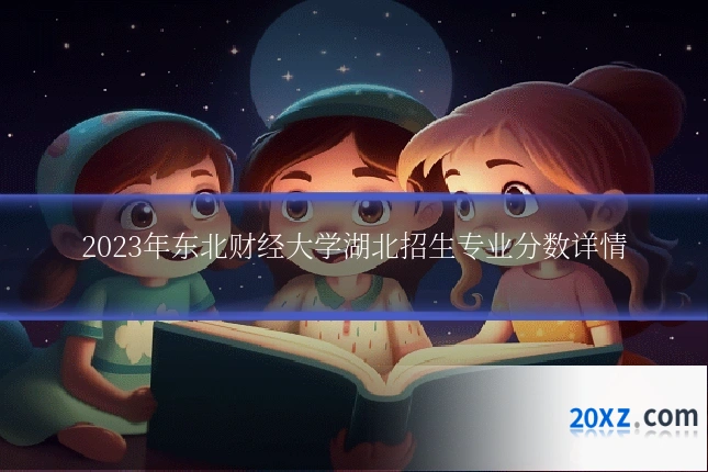 2023年东北财经大学湖北招生专业分数详情