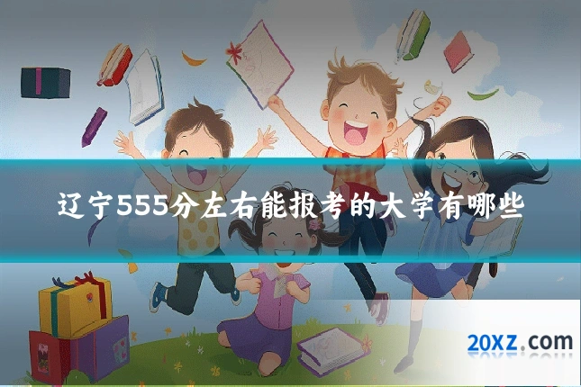 辽宁555分左右能报考的大学有哪些