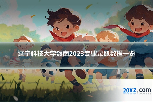 辽宁科技大学海南2023专业录取数据一览