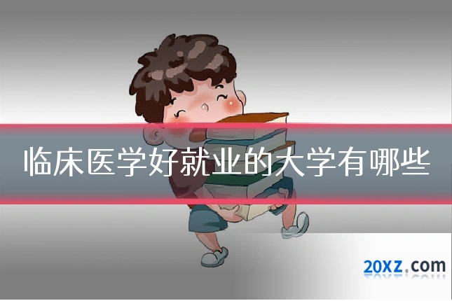 临床医学好就业的大学有哪些