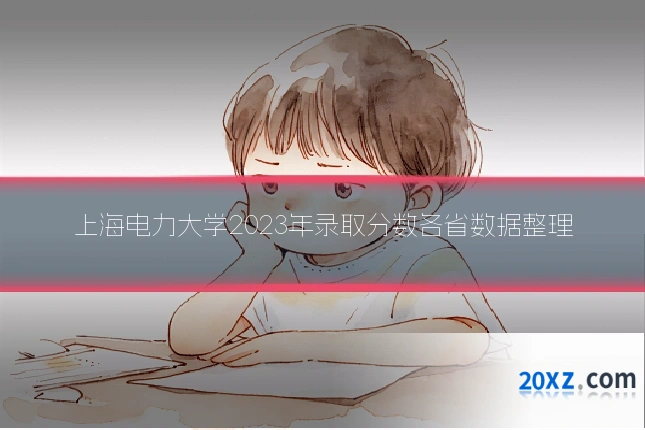 上海电力大学2023年录取分数各省数据整理