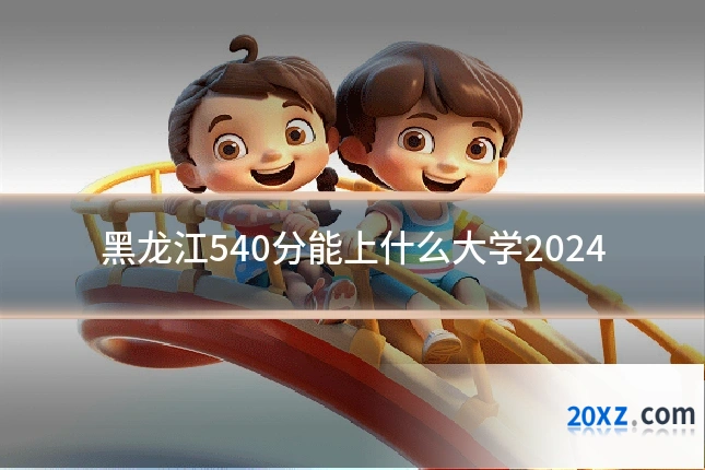 黑龙江540分能上什么大学2024