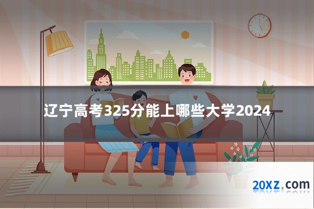辽宁高考325分能上哪些大学2024