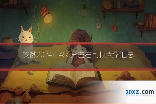 安徽2024年485分左右可报大学汇总