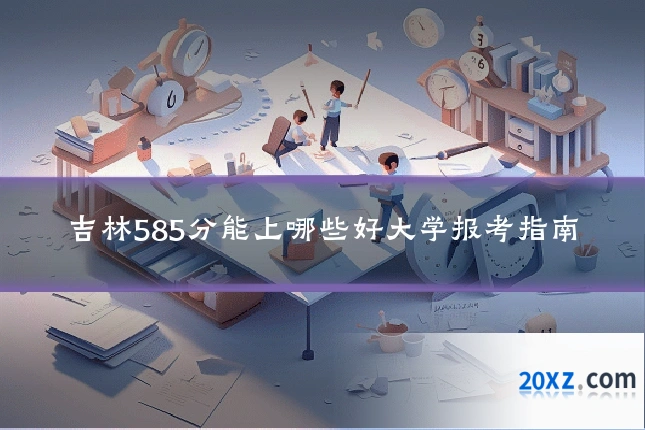 吉林585分能上哪些好大学报考指南