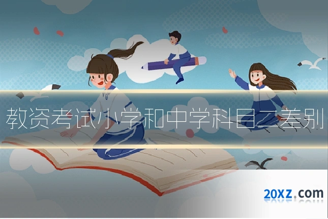 教资考试小学和中学科目二差别