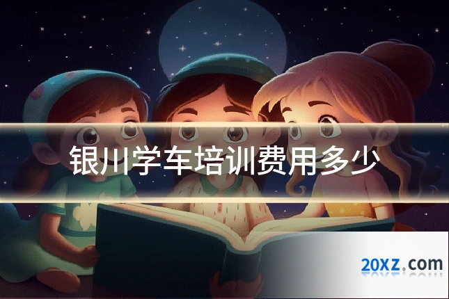 银川学车培训费用多少