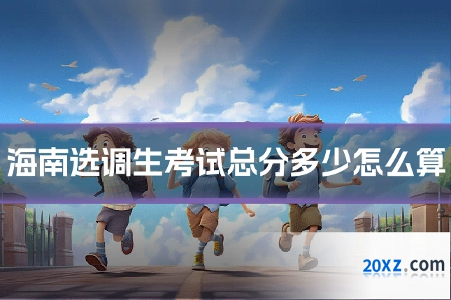 海南选调生考试总分多少怎么算