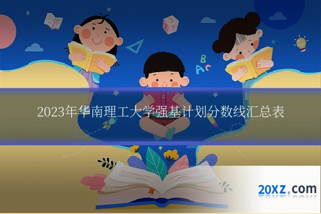 2023年华南理工大学强基计划分数线汇总表