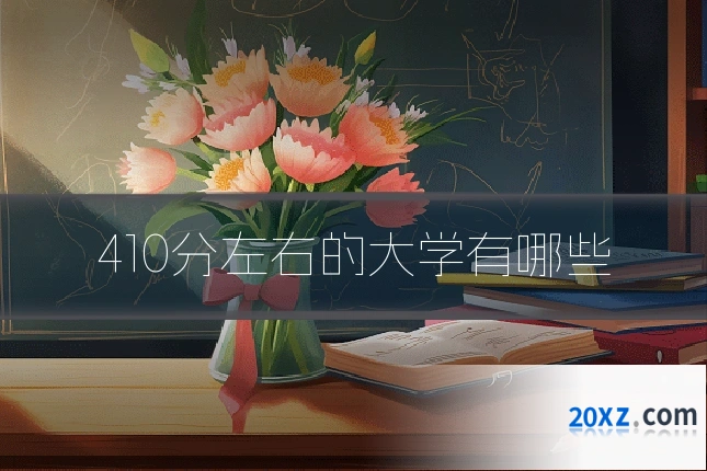 410分左右的大学有哪些