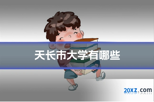 天长市大学有哪些