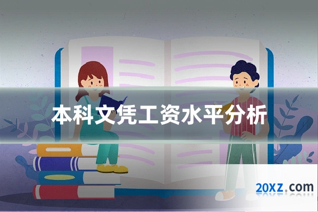 本科文凭工资水平分析