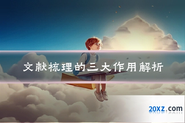 文献梳理的三大作用解析
