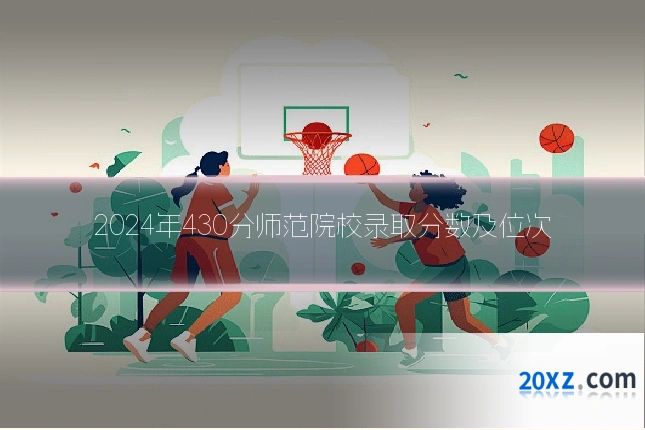 2024年430分师范院校录取分数及位次