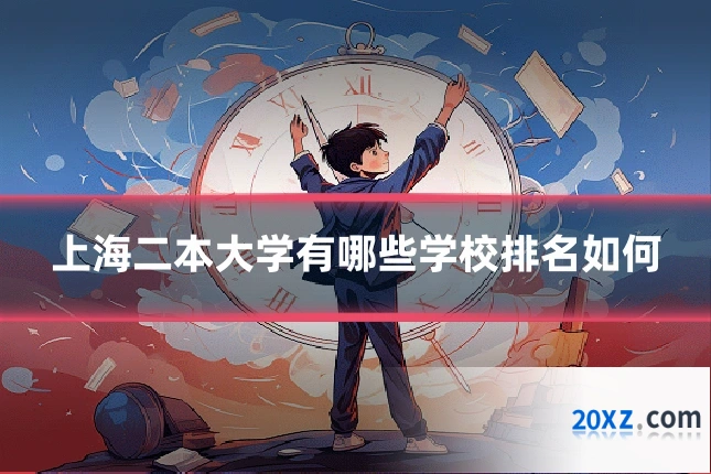 上海二本大学有哪些学校排名如何