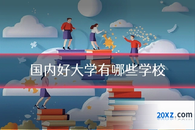 国内好大学有哪些学校