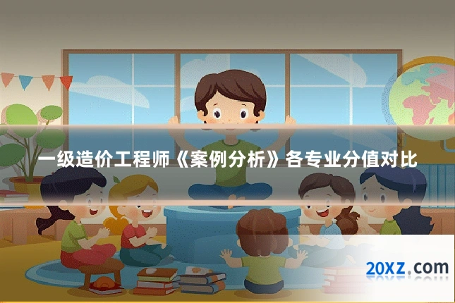 一级造价工程师《案例分析》各专业分值对比