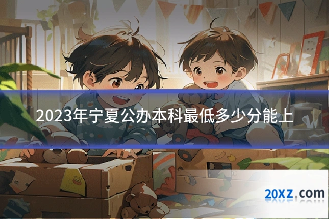 2023年宁夏公办本科最低多少分能上
