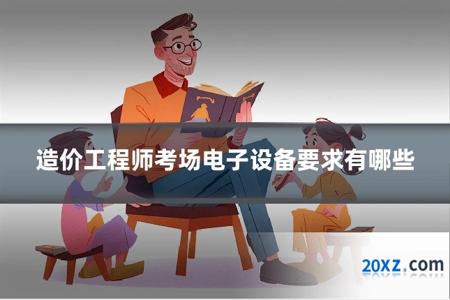 造价工程师考场电子设备要求有哪些
