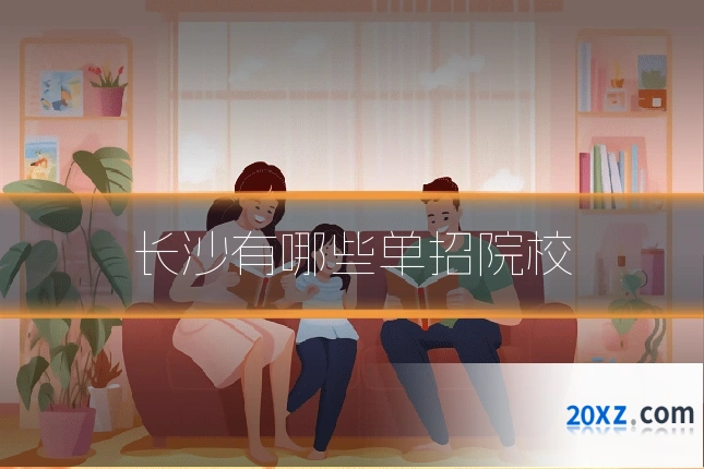 长沙有哪些单招院校