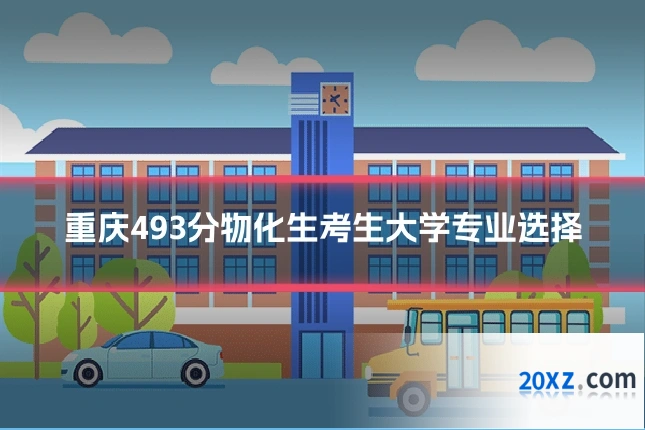 重庆493分物化生考生大学专业选择