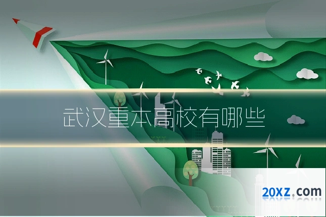 武汉重本高校有哪些